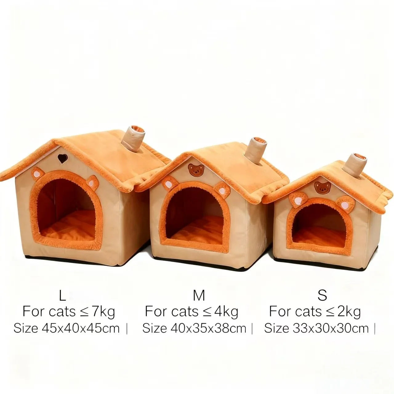 ThePetzStore™ Cozy Cave Retreat – 2-in-1 Pet House & Bed